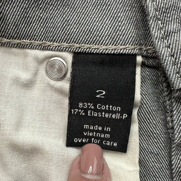 Limited Women's 917 Ankle Stretch Premium Denim Skinny Leg Jeans Size 2 Gray - Picture 7 of 8